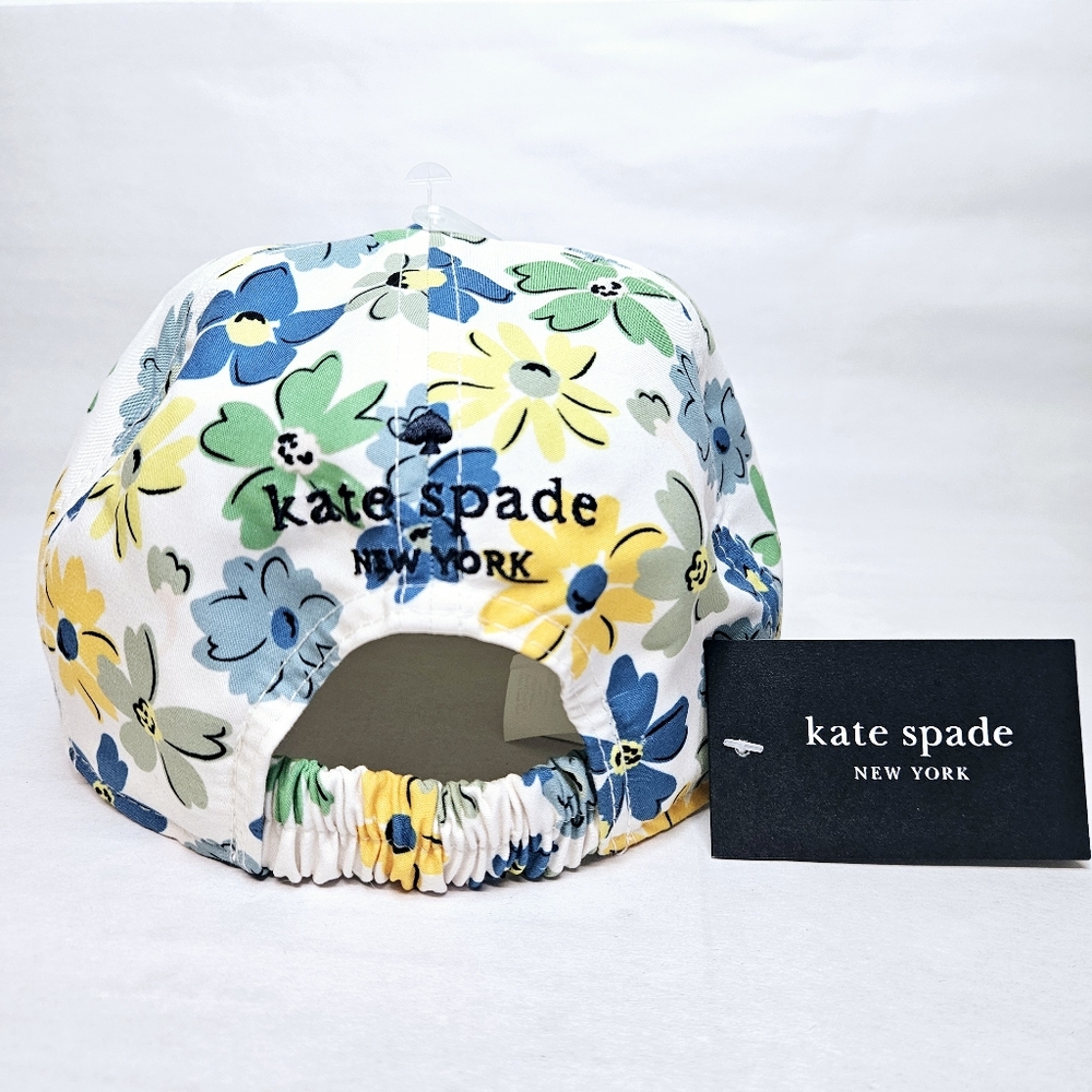 NWT Kate Spade French Cream Floral Cap - Picture 3 of 15